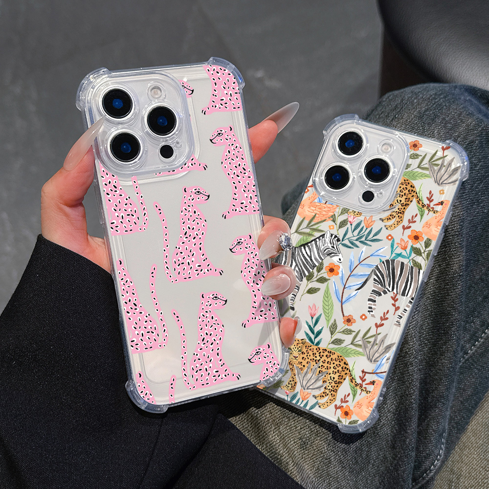 Phone Cases Leopard Print - Fashion Pink Leopard Phone Case For