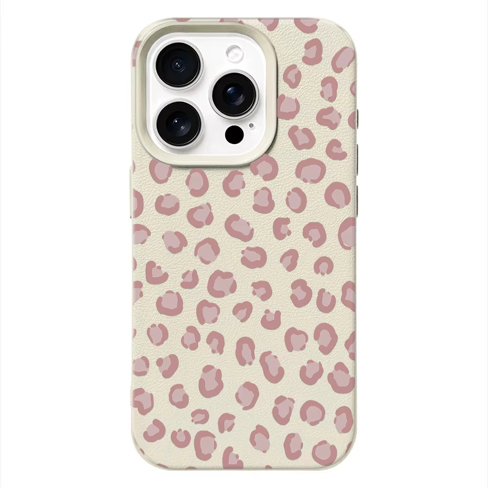 Phone Cases Leopard Print - Vintage Brown Leopard Print Shockproof Phone