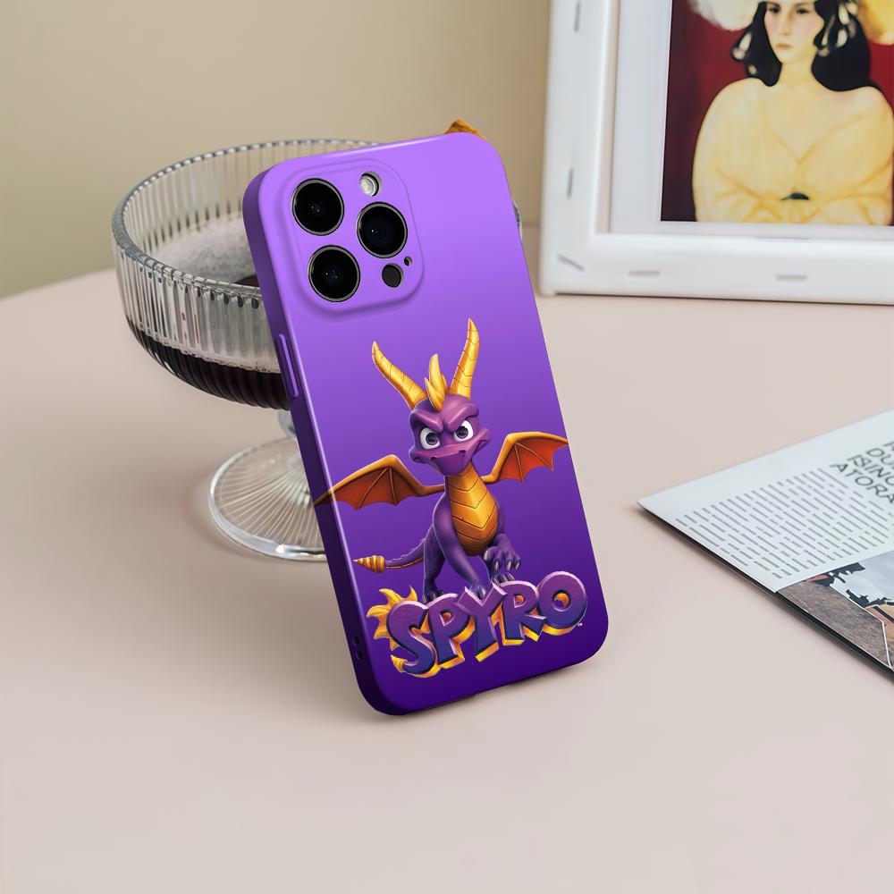 Phone Cases For Iphone 12 Pro Max - Game S-Spyro Series Dragon Phone Case