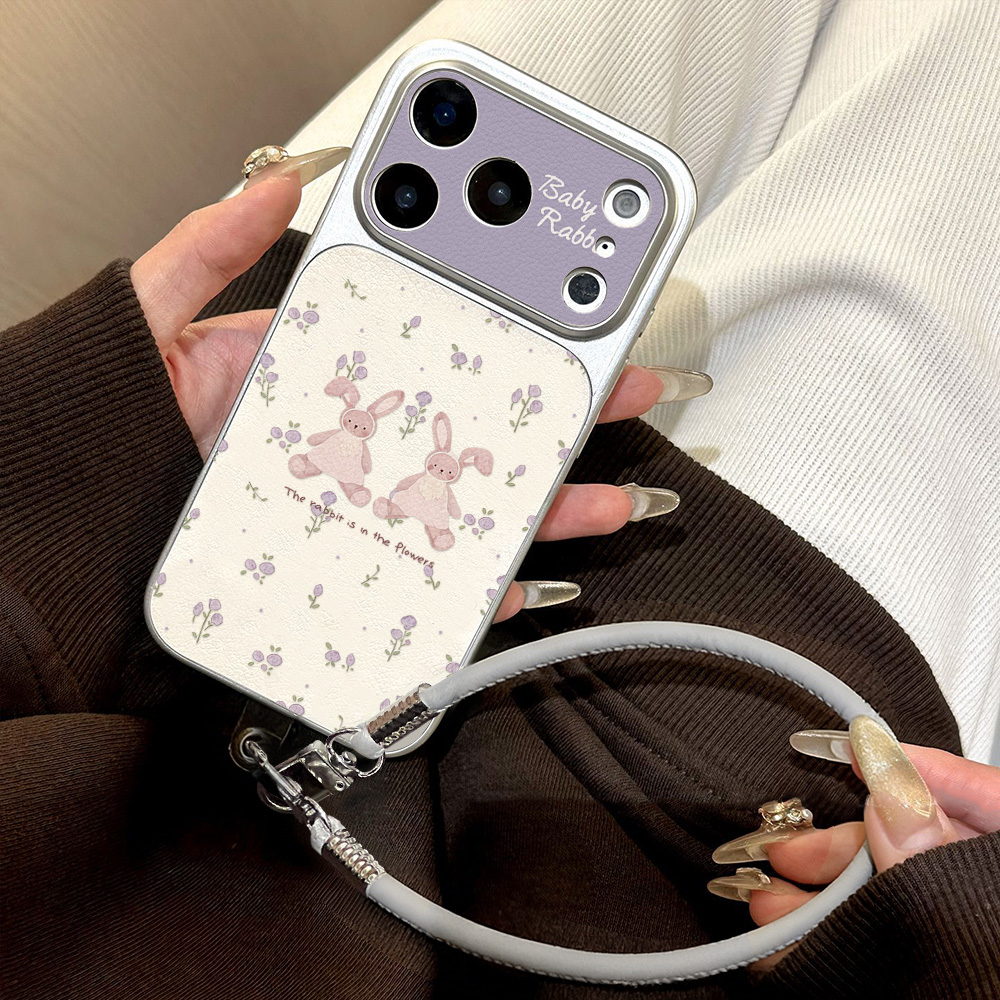 Cute Rubbit PU Leather Phone C - Phone Cases For Iphone 12 Pro Max ulasan dan harga