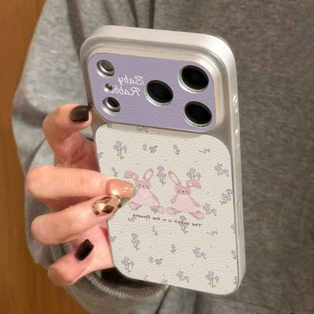 Cute Rubbit PU Leather Phone C - Phone Cases For Iphone 12 Pro Max ulasan dan harga