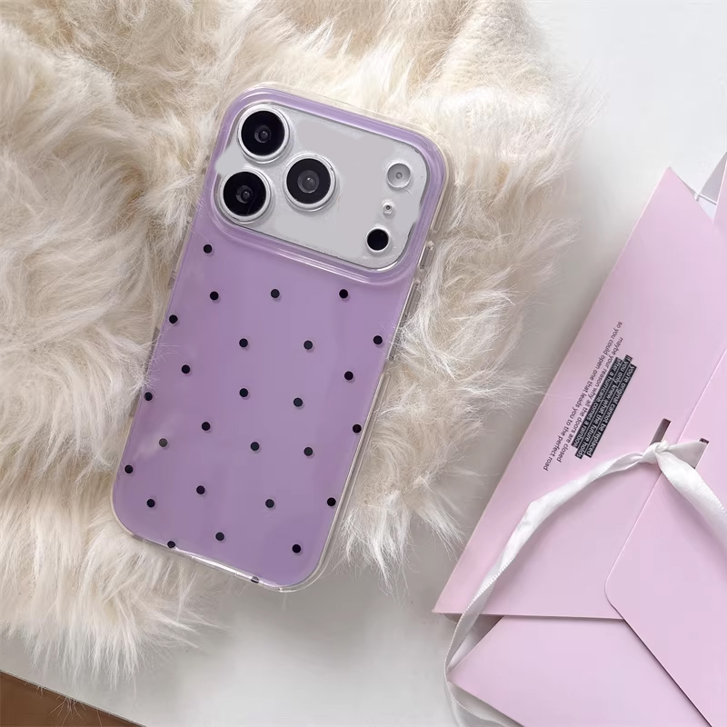 Korean Ins Girl Simple Purple  - Phone Cases Purple ulasan dan harga