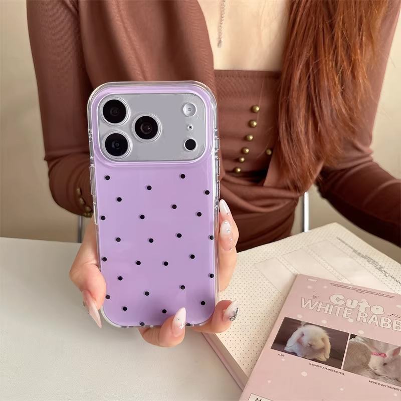 Korean Ins Girl Simple Purple  - Phone Cases Purple ulasan dan harga