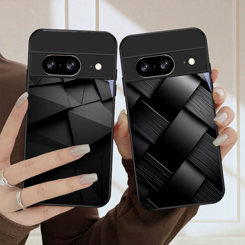Dark geometric texture For Goo - Phone Cases Google Pixel 7 ulasan dan harga