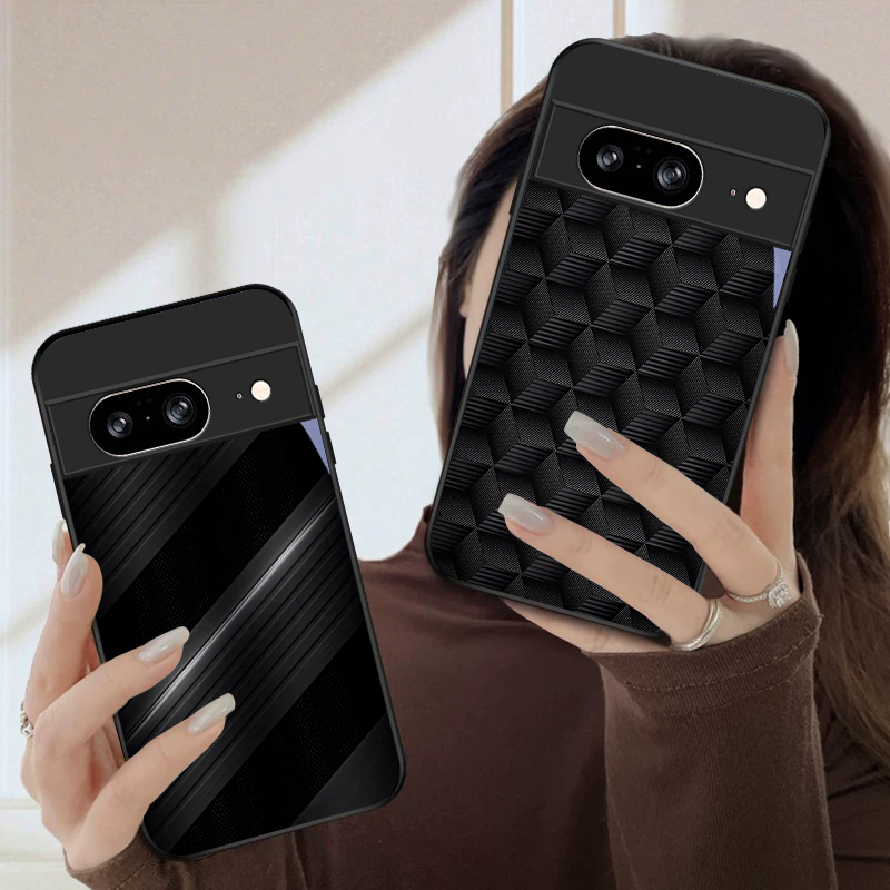 Dark geometric texture For Goo - Phone Cases Google Pixel 7 ulasan dan harga