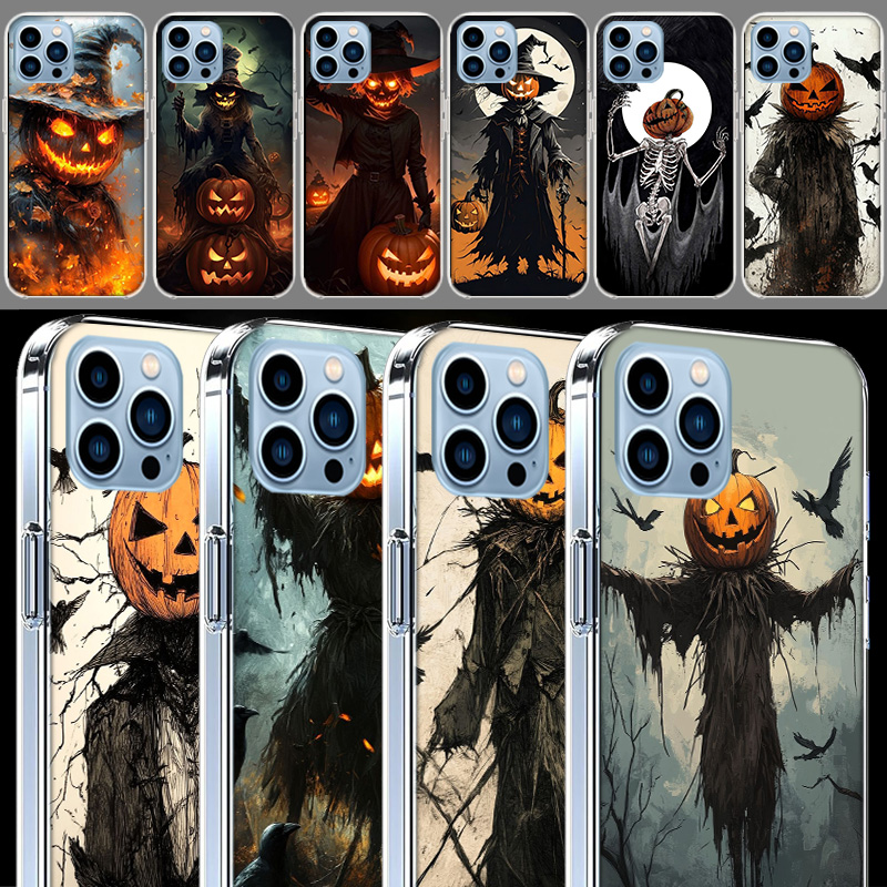 Halloween Pumpkin Man is Here  - Phone Cases Com ulasan dan harga