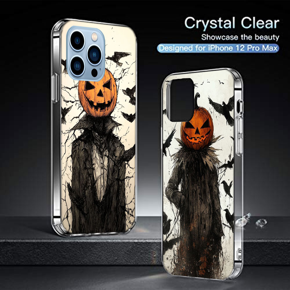 Halloween Pumpkin Man is Here  - Phone Cases Com ulasan dan harga