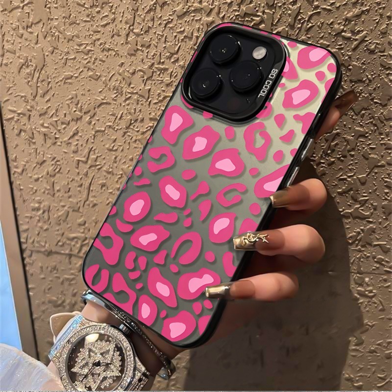 Pink Leopard Print Phone Case  - Phone Cases Leopard Print ulasan dan harga