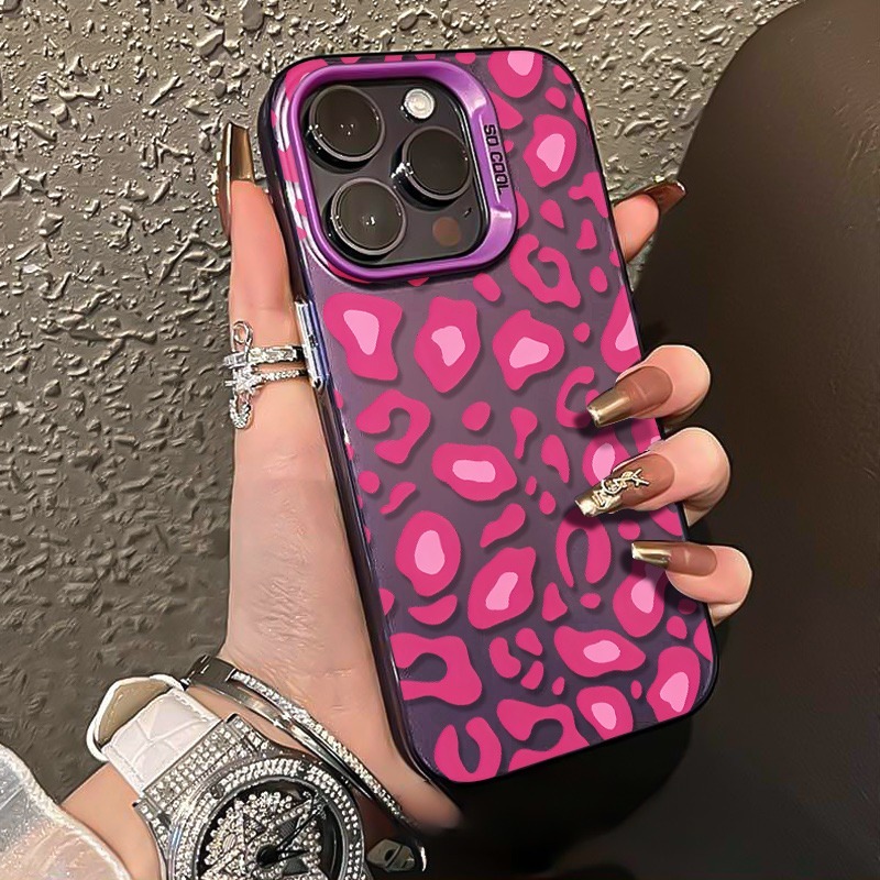 Pink Leopard Print Phone Case  - Phone Cases Leopard Print ulasan dan harga