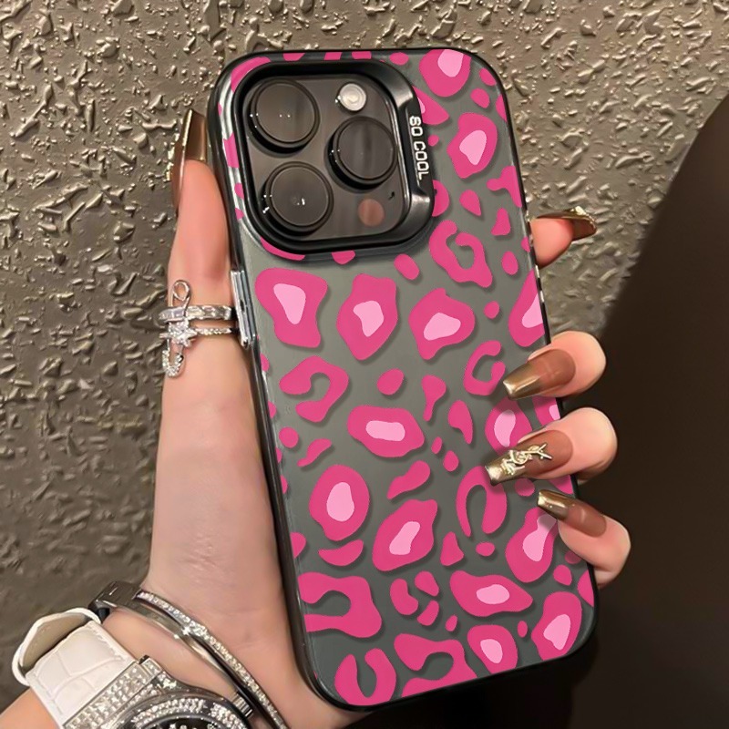 Pink Leopard Print Phone Case  - Phone Cases Leopard Print ulasan dan harga