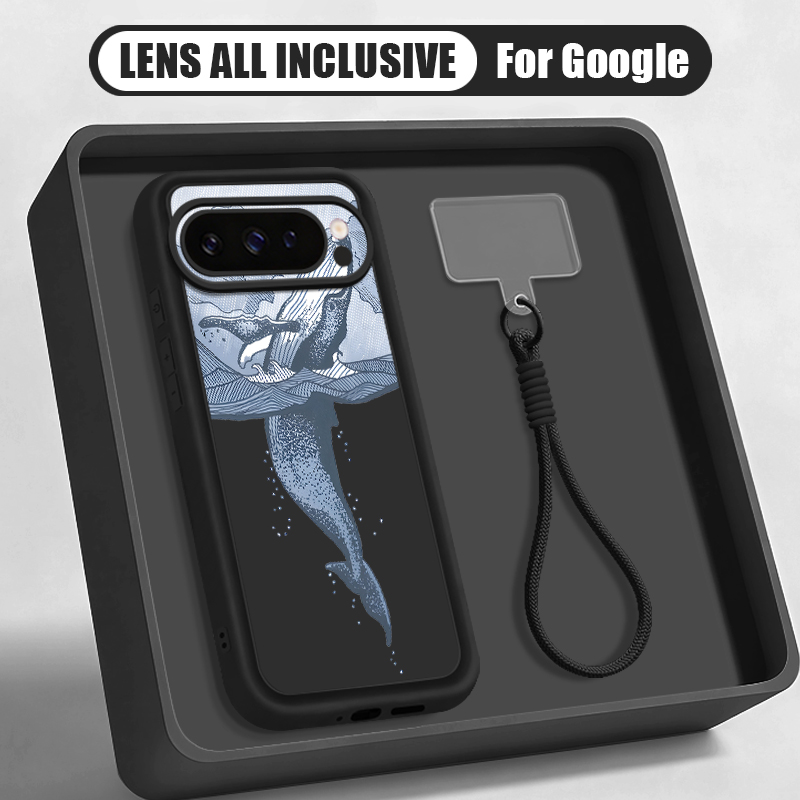 Humpback Whale Print Wrist Str - Phone Cases Google Pixel 7 ulasan dan harga
