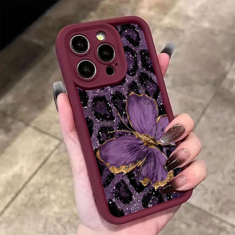 Silicone Case For iPhone 18 17 - Phone Cases Leopard Print ulasan dan harga
