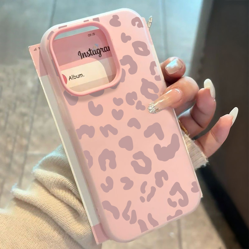 Leopard Print Candy Color SIli - Phone Cases Leopard Print ulasan dan harga