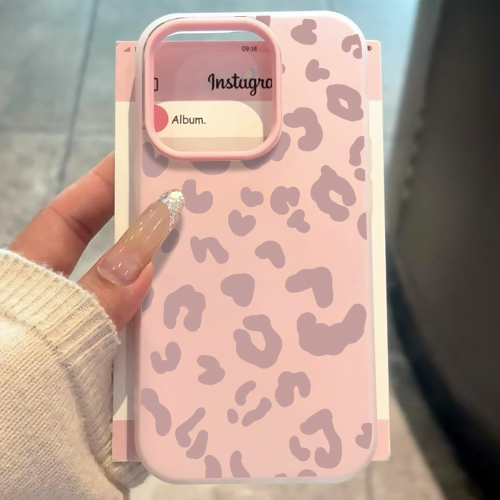 Leopard Print Candy Color SIli - Phone Cases Leopard Print ulasan dan harga