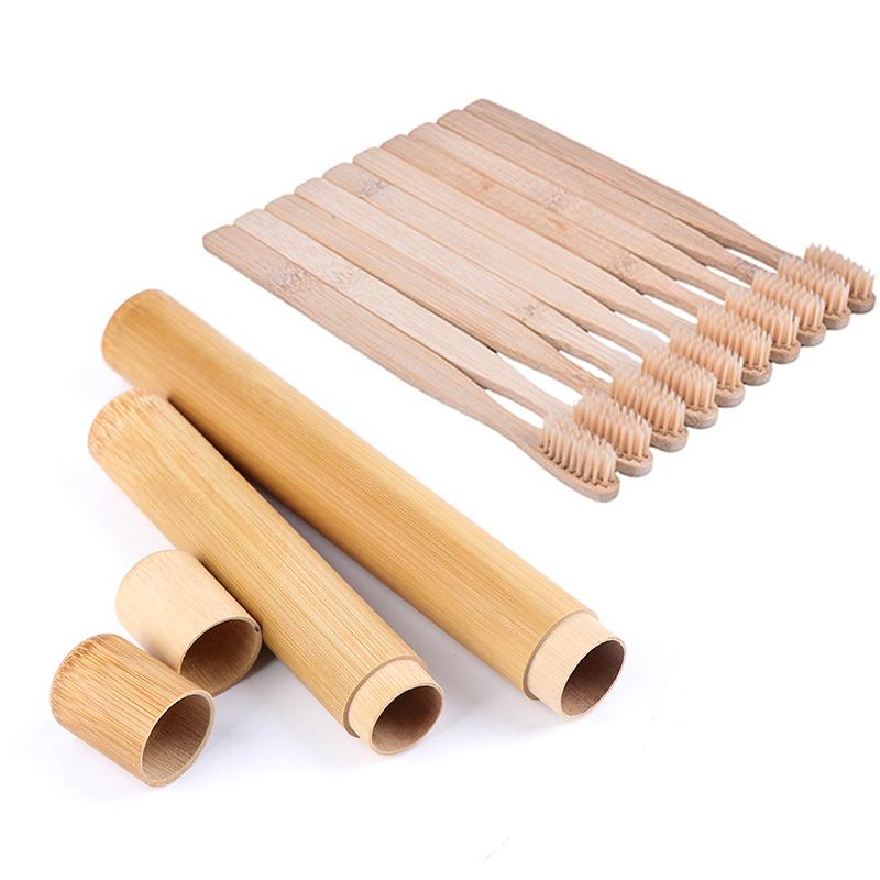 Eco Friendly Bamboo Toothbrush - Biodegradable Eco Case ulasan dan harga