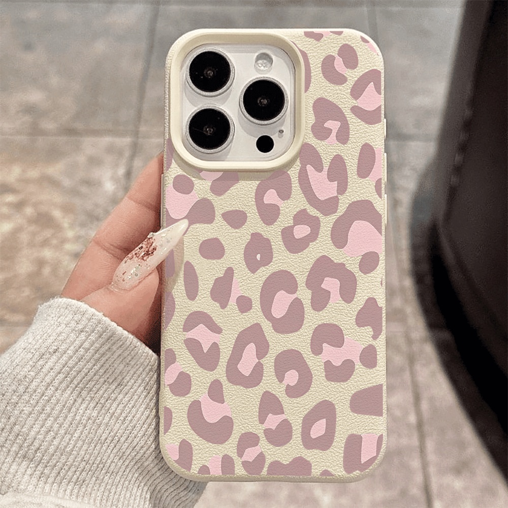 Pale Purple Leopard Print Phon - Phone Cases Purple ulasan dan harga