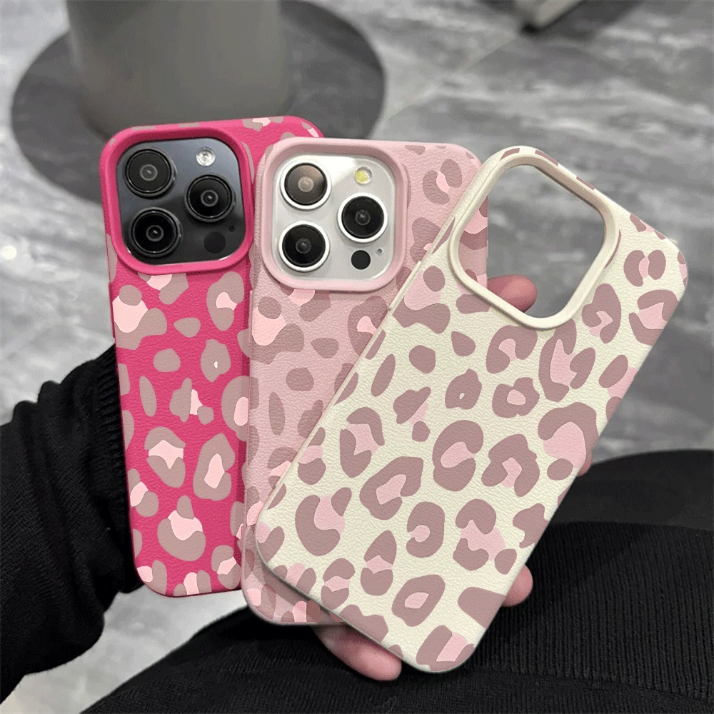 Pale Purple Leopard Print Phon - Phone Cases Purple ulasan dan harga