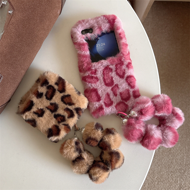 Fashion Leopard Print Fluffy P - Phone Cases Leopard Print ulasan dan harga
