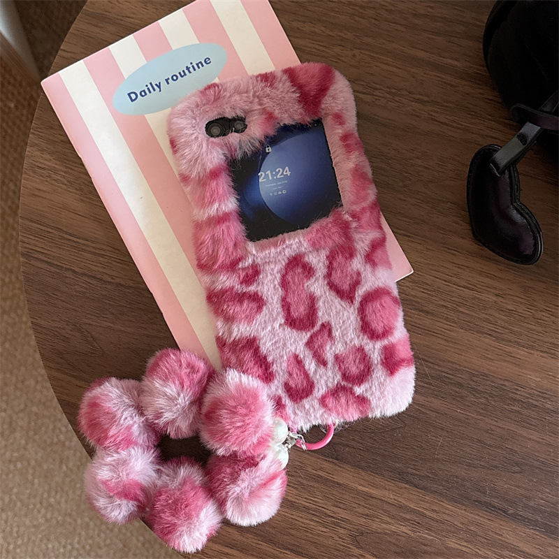 Fashion Leopard Print Fluffy P - Phone Cases Leopard Print ulasan dan harga