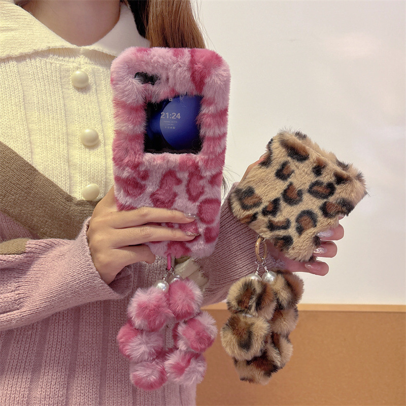 Fashion Leopard Print Fluffy P - Phone Cases Leopard Print ulasan dan harga
