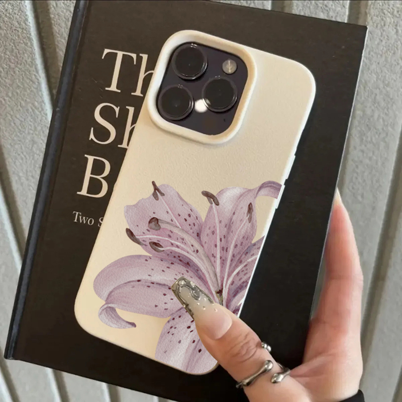 Purple Lily Flower Phone Case  - Phone Cases Purple ulasan dan harga