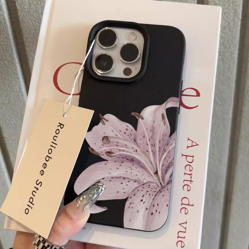 Purple Lily Flower Phone Case  - Phone Cases Purple ulasan dan harga