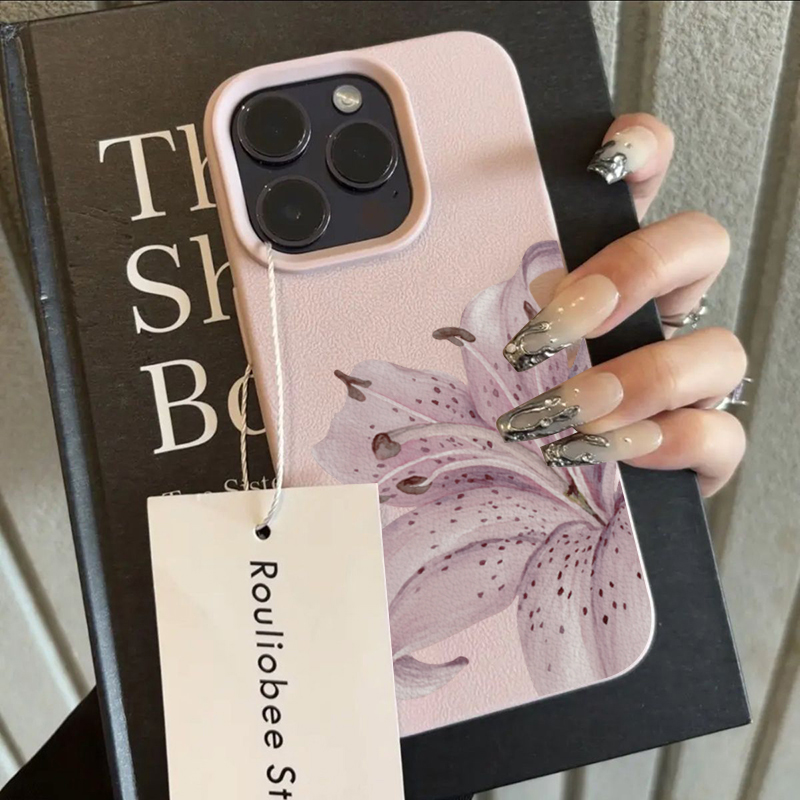 Purple Lily Flower Phone Case  - Phone Cases Purple ulasan dan harga