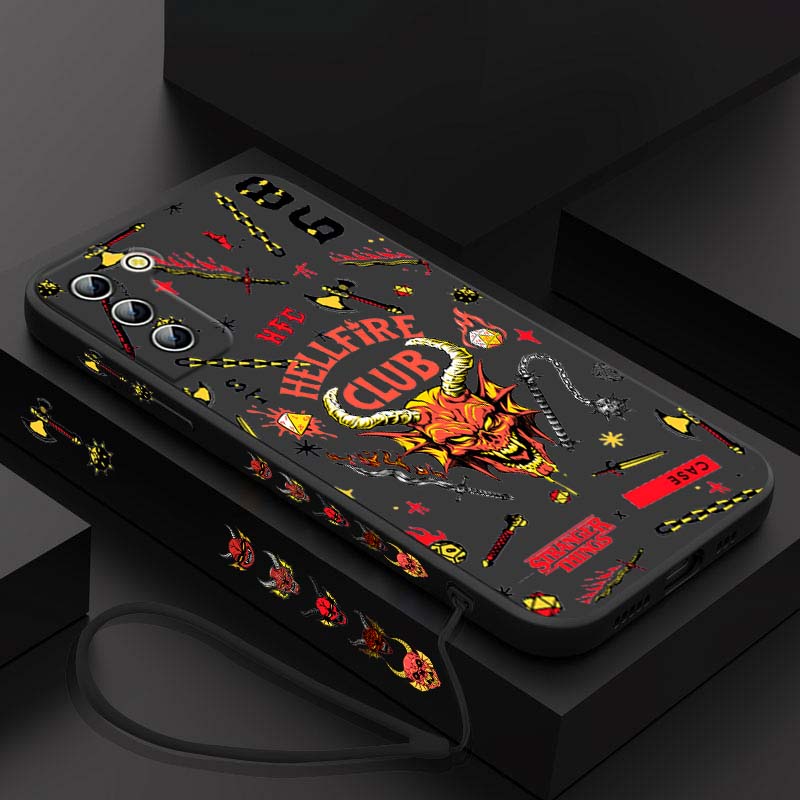 Stranger Things Red Hell Demon - Phone Cases Samsung S25 Fe ulasan dan harga