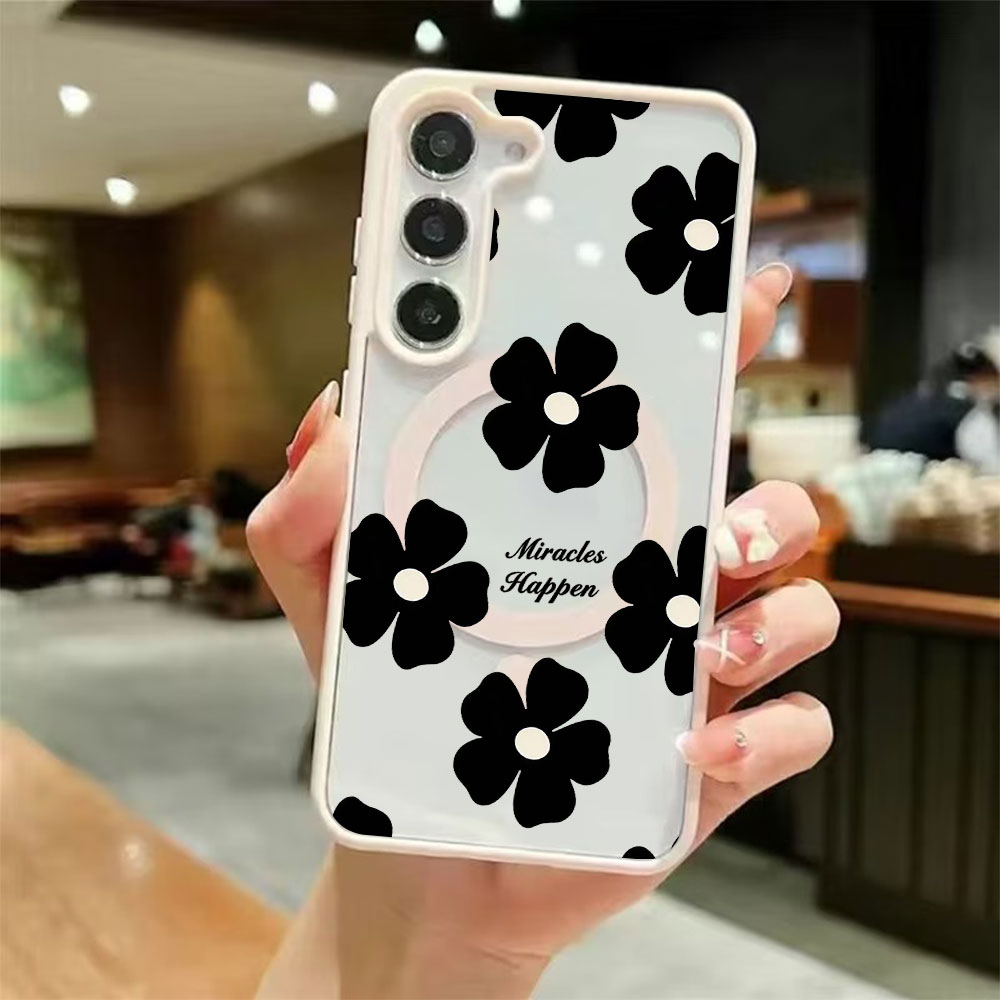 Black Flower Personalized Prin - Phone Cases Samsung S25 Fe ulasan dan harga