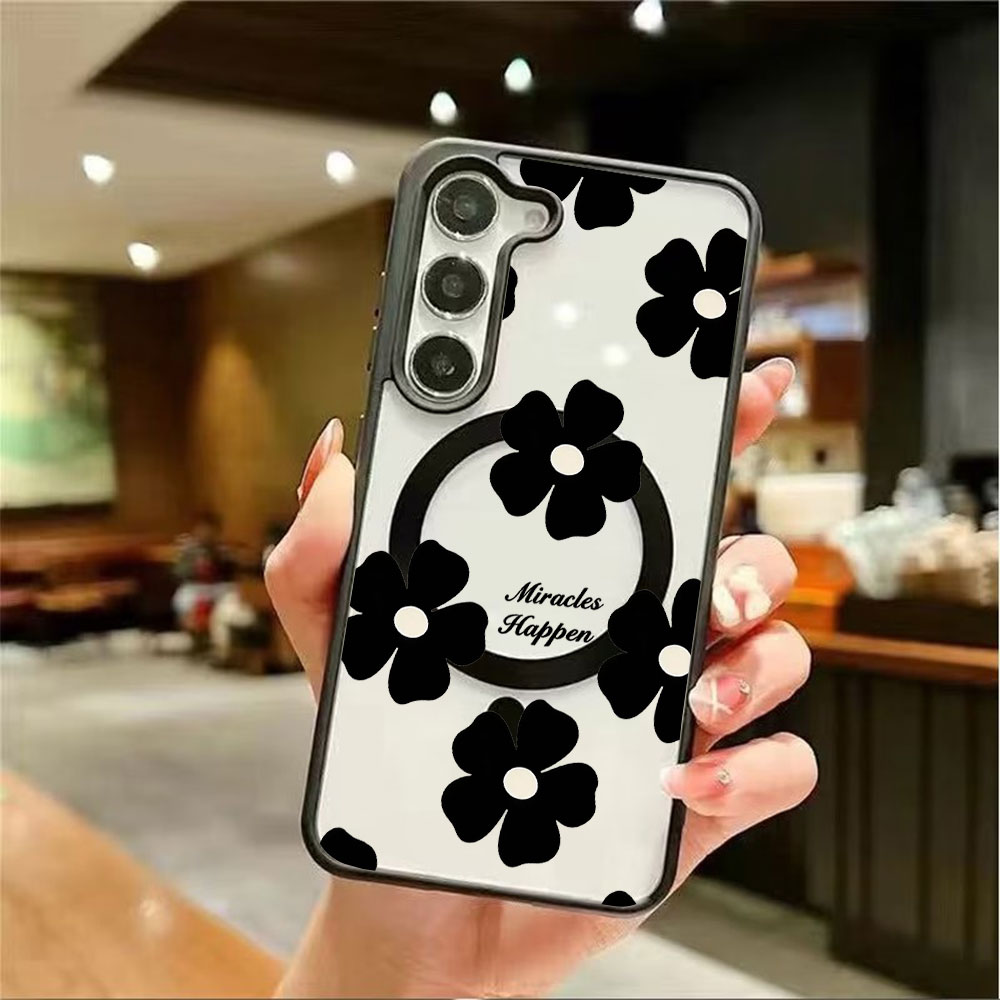 Black Flower Personalized Prin - Phone Cases Samsung S25 Fe ulasan dan harga