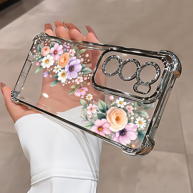 Pink Tulip Purple Peony Flower - Phone Cases Purple ulasan dan harga
