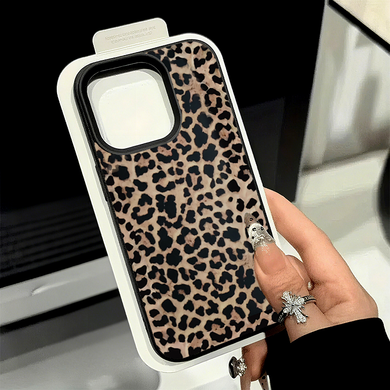 Shockproof Black Leopard Lyche - Phone Cases Leopard Print ulasan dan harga