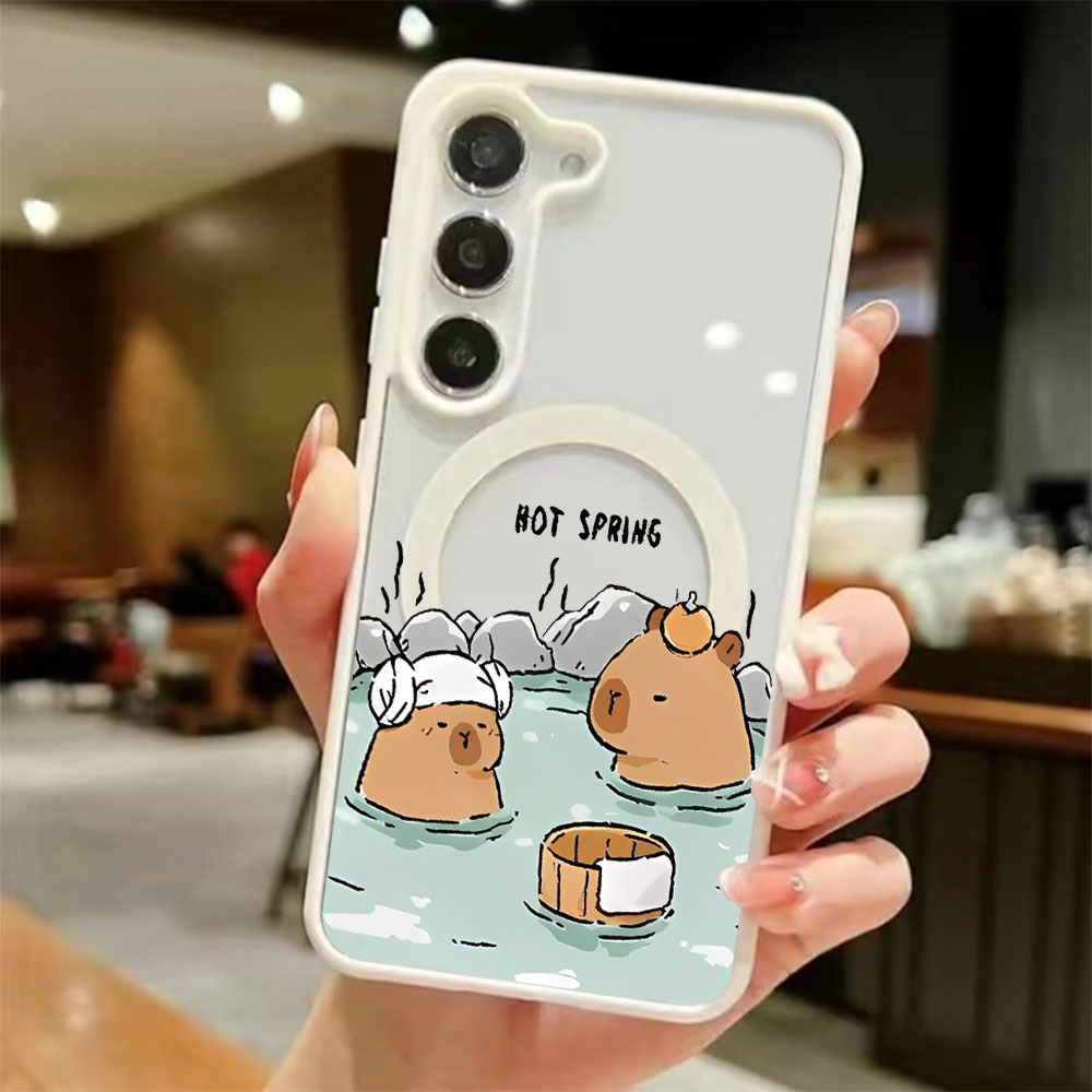 Color Transparent Magnetic Pho - Phone Cases Samsung S25 Fe ulasan dan harga