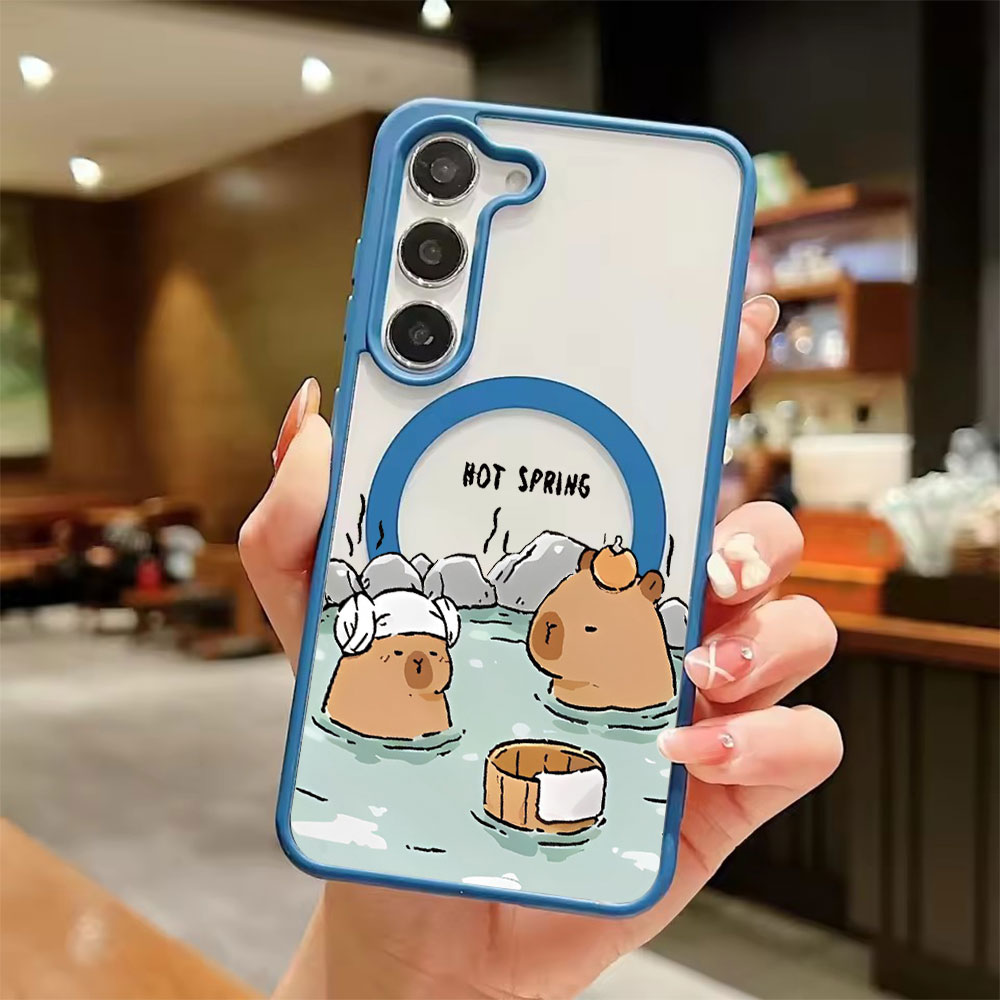 Color Transparent Magnetic Pho - Phone Cases Samsung S25 Fe ulasan dan harga