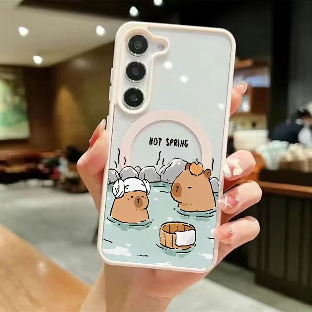 Color Transparent Magnetic Pho - Phone Cases Samsung S25 Fe ulasan dan harga