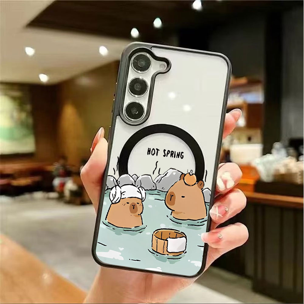 Color Transparent Magnetic Pho - Phone Cases Samsung S25 Fe ulasan dan harga