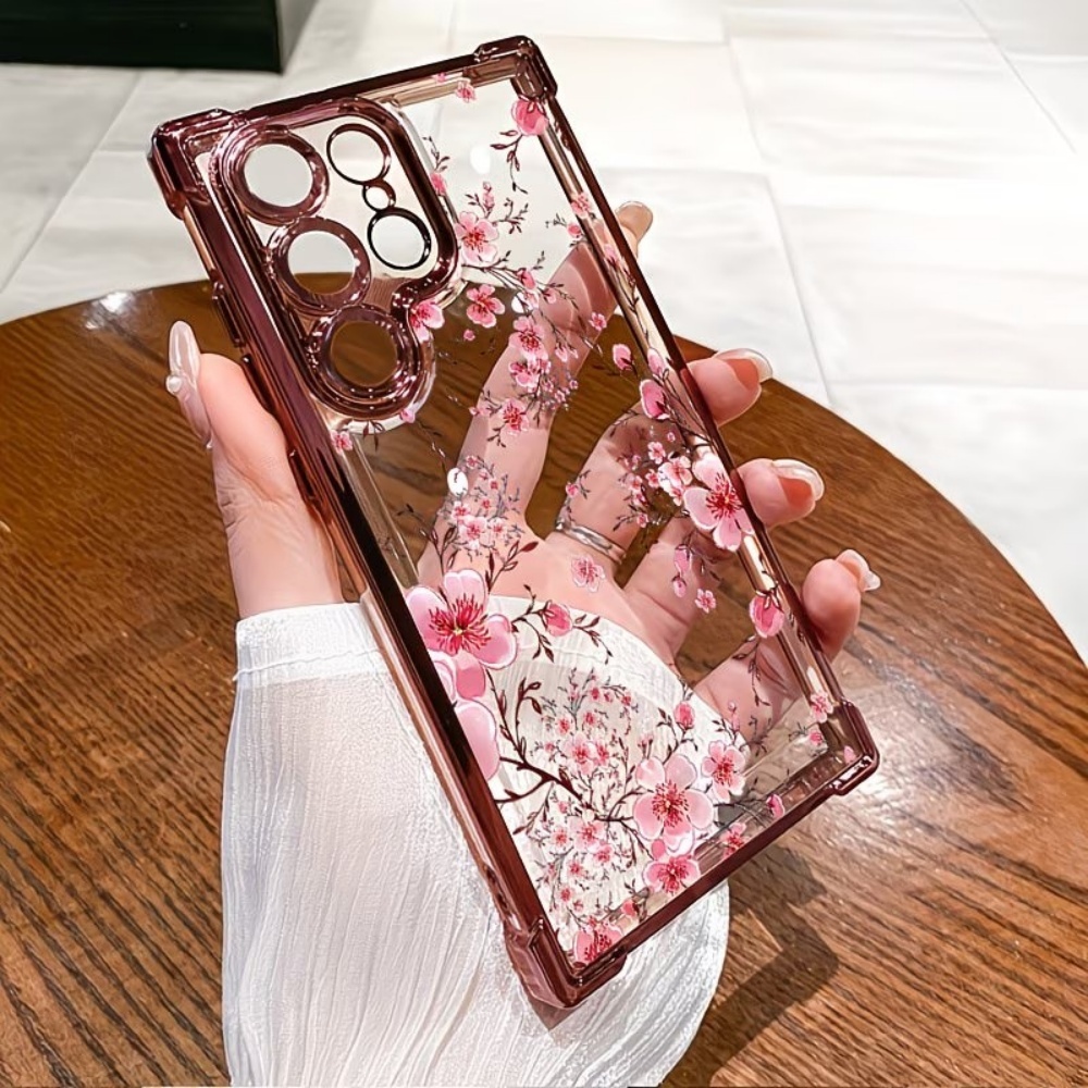 Cherry Blossom Electroplated F - Phone Cases Samsung S25 Fe ulasan dan harga