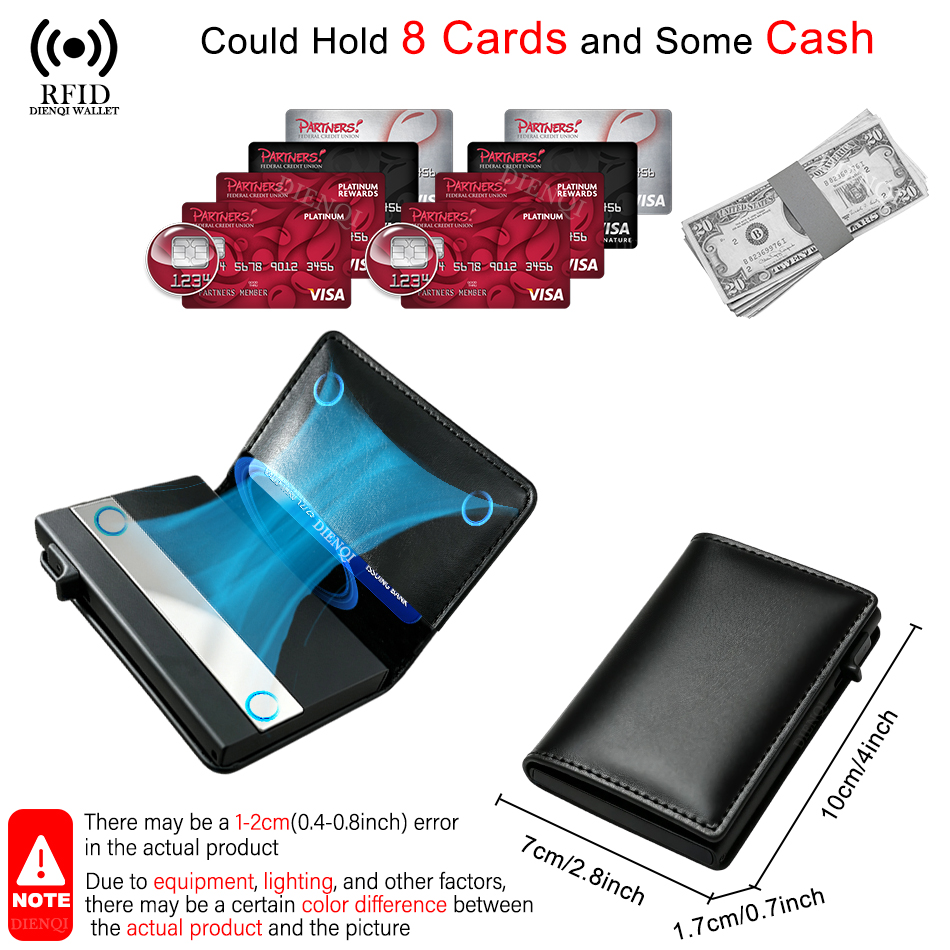 Rfid Credit Card Holder Luxury - Card Holder Slim Case ulasan dan harga