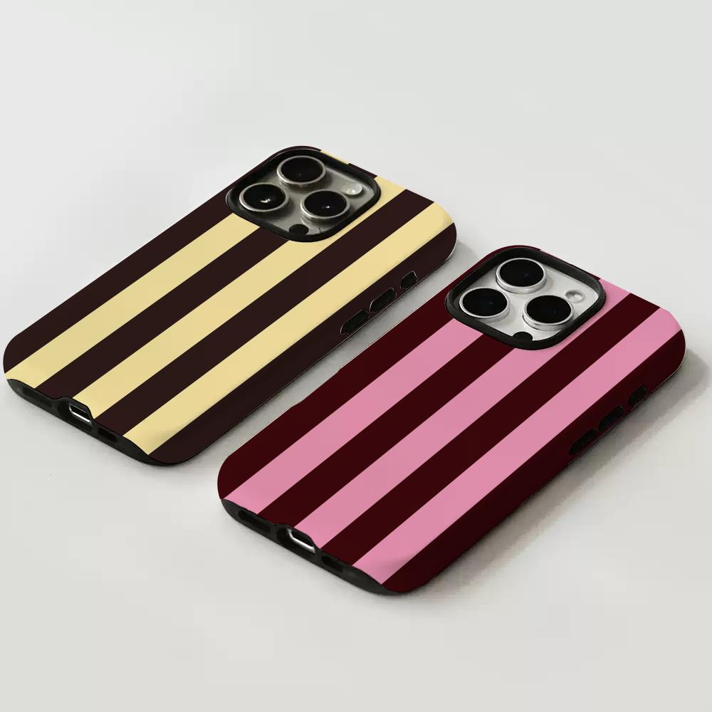 Fashion Horizontal colored str - Phone Cases For Iphone 12 Pro Max ulasan dan harga